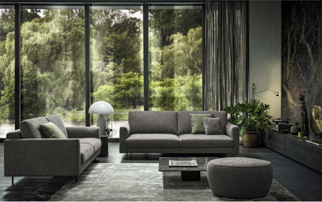 Luxus Möbel Wohnzimmer Sofas Sofa 3 Sitzer Modern alfitalia Couchen Italien Neu