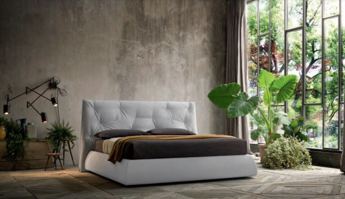 Design Einrichtung Polsterbett Rahmen Luxus Bett Hotel Royal Möbel Stoff Betten