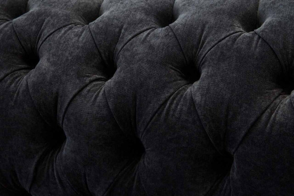 Design Sofa 4 Sitzer Polster Luxus Klassische Textil Chesterfield Sofas