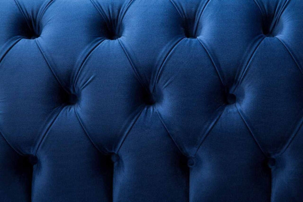 Chesterfield Big Sofa Couch Textil Samt Polster Sofas 4 Sitzer Couchen