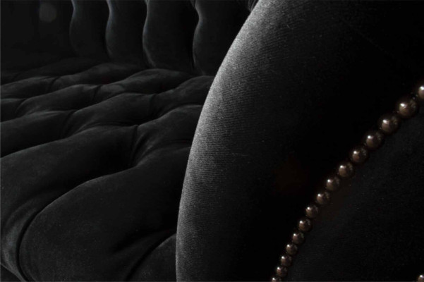 Chesterfield 2 Sitzer Designer Sofa Couch Polster Luxus Couchen Textil