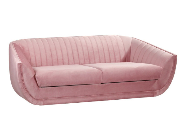 Dreisitzer Sofa 3 Sitzer Couch Polster Sofas Couchen Wohnzimmer Design Textil