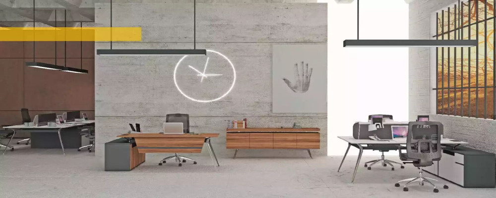 Schreibtisch Couchtisch Sideboard Büro Arbeitszimmer Braun Modern Holz