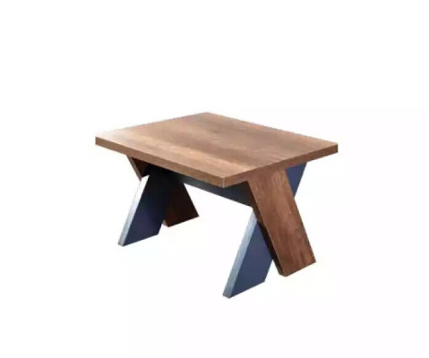 Schreibtisch Couchtisch Bücherregal Arbeitszimmer Buro Modern Braun