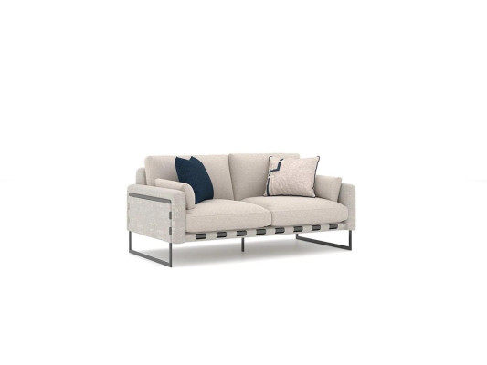 Garnitur Polstermöbel Sofa Dreisitzer Modern Couch Zweisitzer Möbel Couchtisch