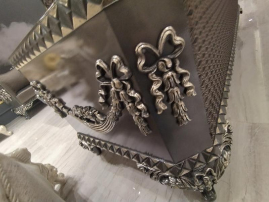 Elegantes Wohnzimmer Sofas 3+3 Sitzer Set Stilvolle Set Mit 2x Sofas Neu