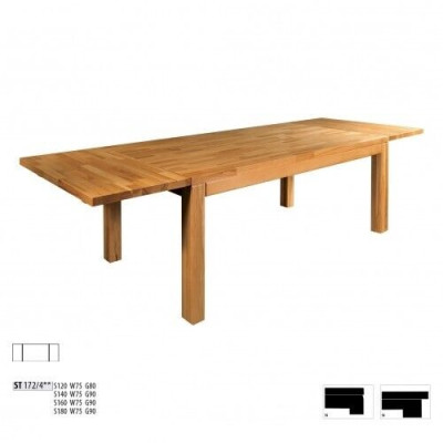 Tisch Esstisch Massive Möbel Esszimmer 140x90cm Echtes Holz Vollholz Neu Tische