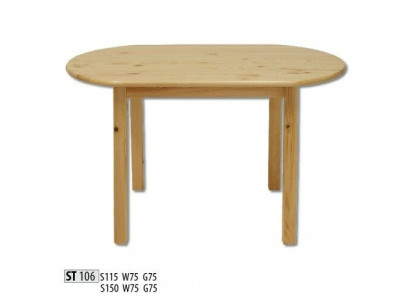 Esstisch Holz Tische Wohn Ess Zimmer Tisch 150x75 Massivholz Esstische Echtholz