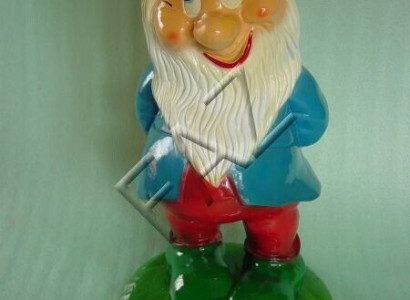 Zwerg Figur Garten Statue Skulptur Figuren Skulpturen Dekoration Deko Neu 47 cm