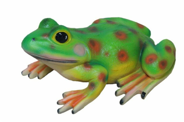 Design Frosch Figur Garten Statue Skulptur Figuren Skulpturen Dekoration c829