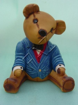 Design Teddy Figur Statue Skulptur Figuren Skulpturen Dekoration Deko Neu c422