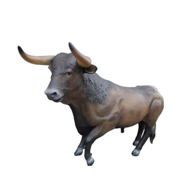 Stier Lebensgroße Figur Dekoration Statuen Skulptur Garten Deko Figuren 240cm