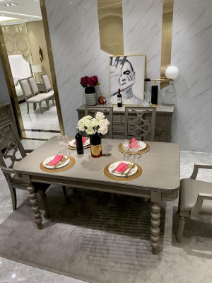 Garnitur Holz Möbel Sets Essgruppe Esszimmer Garnitur 6x Stuhl Set Stühle Neu