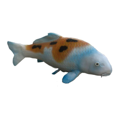 Fisch Dekorative Statue Garten Figuren Statuen 40 cm Lebensgroß Figur Plastik