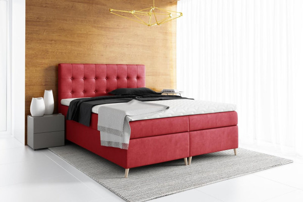 Polsterbett Bett Boxspringbett Design Doppel Hotel Modern Betten Schlafzimmer