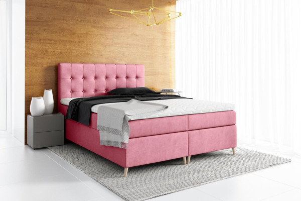 Polsterbett Bett Boxspringbett Design Doppel Hotel Modern Betten Schlafzimmer