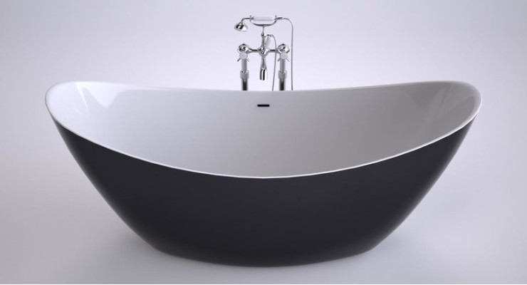 Design Badewanne Badewannen Ovale Freistehende Moderne Badezimmer