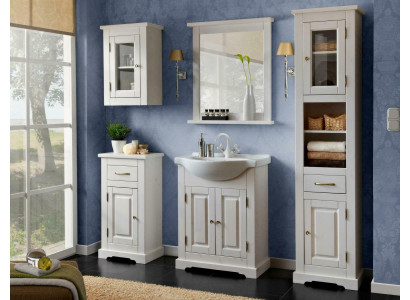 Badezimmer Waschbecken Badmöbel Set Badmöbelset 5tlg. Zimmer