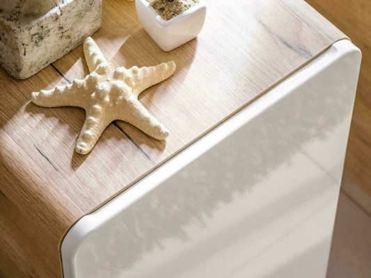 Design Badezimmer Möbel Bad 5tlg. Set Schrank Waschbecken