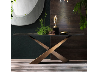 Designer Konsolen Luxus Möbel Wohnzimmer Holz Tisch Frisier Tische Neu