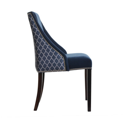 Designer Stuhl Chesterfield Lehnstuhl Polster Stühle Gastro Esszimmer Wohnzimmer