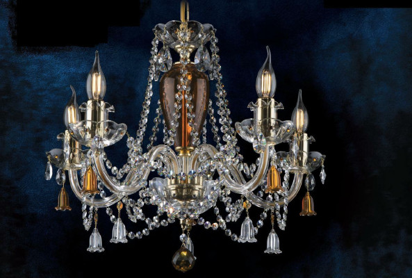 Kristall Kronleuchter Hängeleuchte Deckenleuchte Bohemia Lampe