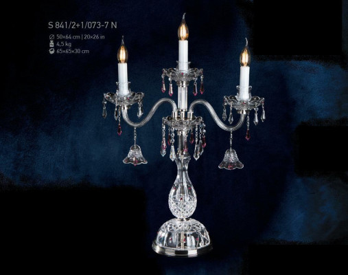 Baroque Style Tischleuchte Kronleuchter Nachttisch Lichter Bohemia