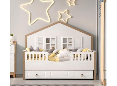 Perfekte Kinderzimmer Bettrahmen Kinderzimmermöbel Helles Holz Neuheit