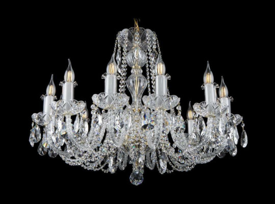 Kron Kerzenständer Lampe Deckenlampe Kristall Lampen Beleuchtung Bohemia Lampe