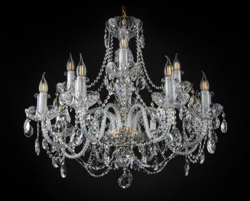 Hängeleuchte Kronleuchter Lampe Deckenleuchten Bohemia Kronleuchter Kristall Lampen