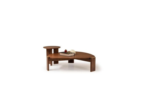 Wohnzimmer Couchtisch Beistelltisch Garnitur Designer Kaffeetisch 2tlg