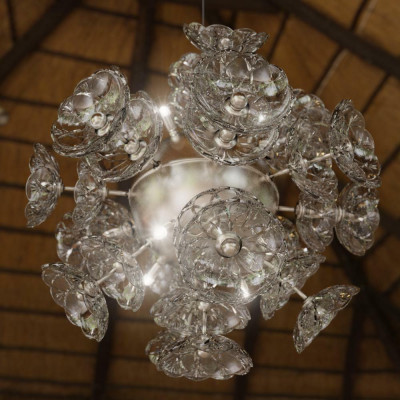 Elite Kronleuchter Bohemia Blume Deckenbeleuchtung Deckenlampe