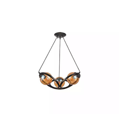 Deckenleuchte Moderner black Designer Luxus Wohnzimmer Lampe Leuchten