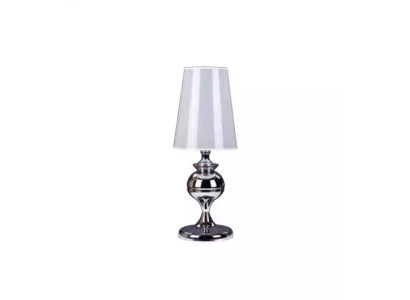 Tischlampe Design Wohnzimmer Tisch Leuchten Beleuchtung neu weiß Luxus