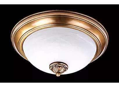 Deckenlampe Lüster Deckenleuchter Kronleuchter Gold Glas Lampen Metall