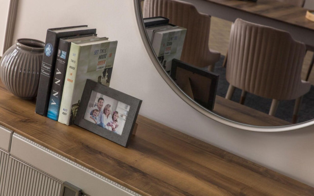 Modernes Sideboard Luxuriöse Wohnzimmer Möbel Designer Holz TV-Ständer