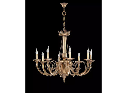 Kronleuchter Gold Leuchten Lampen Wohnzimmer Luxus Deckenleuchten 95x125