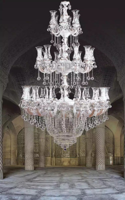 Kronleuchter Lampe xxl Leuchte Hängelampe Hängeleuchte Leuchte 125x230