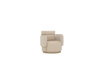 Beige Sessel Wohnzimmer Luxus Polstermöbel Design Modern Einrichtung Neu
