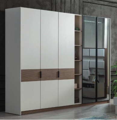 Weißer Schlafzimmer Kleiderschrank Luxus Moderner Schrank Mit Schiebtüren