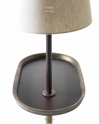 Wohnzimmerdekor Flur Säule Marmor mit Messing Ständer Bellavista Collection