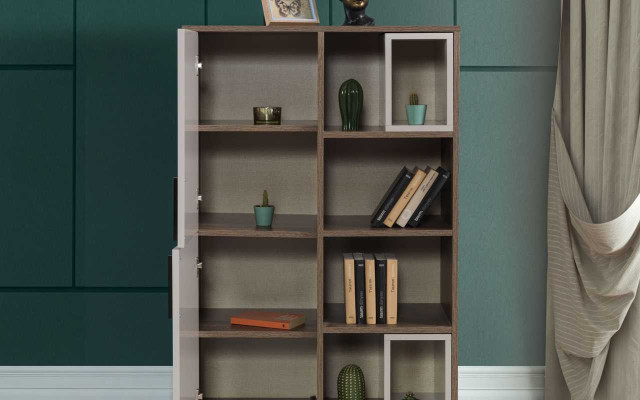 Modernes Weißes Bücherregal Kinderzimmer Möbel Designer Holz Schränke