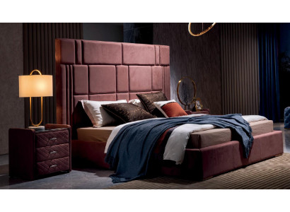 Bett Klassisch Polster Design Luxus Doppel Hotel Betten Schlaf Zimmer
