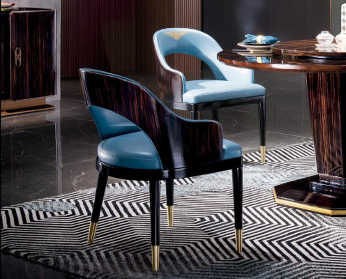 Ess Stuhl Zimmer Set Sitz Garnitur 4x Stühle Modern Polster Lehn Design