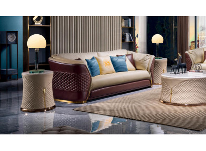 Designer Sofa 3 Sitzer Couch Polster Sofas Designsofa Neu Sitz Dreisitzer