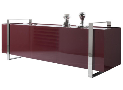 Luxus Kommode Design Einrichtung Sideboard Möbel Boiserie Italia Hochglanz Neu