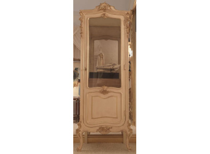 Möbel Massive Holz Vitrinen Glas Schrank Echtholz Anrichte Vitrine Wohnzimmer