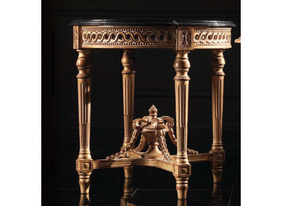 Couchtisch Tisch Wohnzimmertisch Holz Royal Beistell Barock Möbel Beistelltisch