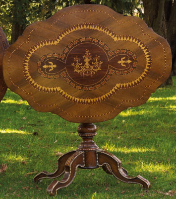 Esstisch Rund Tisch Klappbar Echtholz Tische Italienische Möbel Esszimmer Neu