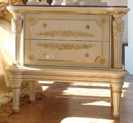 Nachttisch Design Tisch Möbel Nachttische Holz Schlafzimmer Beistelltisch Neu